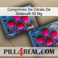Comprimés De Citrate De Sildénafil 50 Mg 14